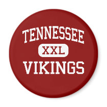 Tennessee - Vikings - High - Bristol Tennessee magnets by customteamsportswear Tennessee - Vikings - High - Bristol Tennessee magnets