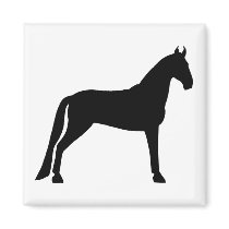 Tennessee Walking Horse magnets by dogsandhorses Tennessee Walking Horse magnets