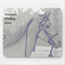 Tennessee Walking Horse Mouse Pad mousepads by KheestoneImages Tennessee Walking Horse Mouse Pad mousepads