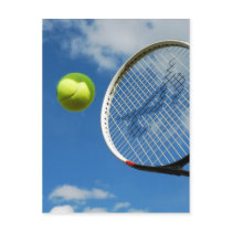 tennis3 post card