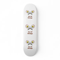Tennis Ace of Swings Skate Deck