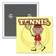 TENNIS - African American Boy Pins