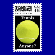 Tennis, Anyone? Postage Stamps stamps
