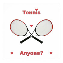 Tennis Anyone Print