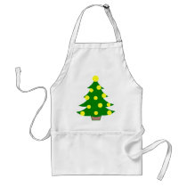 Tennis Ball Christmas Tree aprons