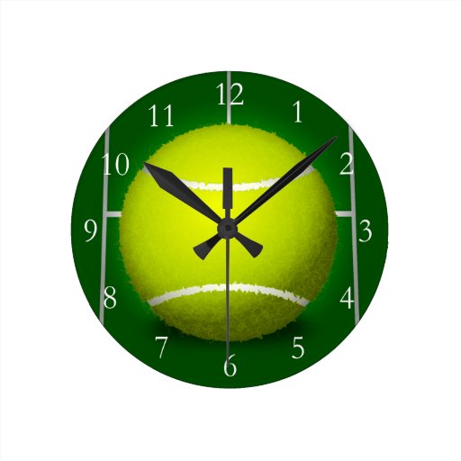 Tennis Ball Clock