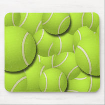 TENNIS BALL COLLAGE MOUSE PADS