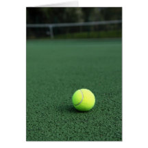 Tennis Ball Greeting Card