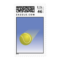 Tennis Ball in Flight postage