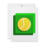 Tennis Ball Invites