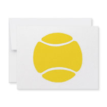 Tennis Ball invitations
