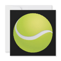 Tennis Ball Invitation