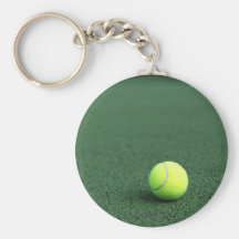 Tennis Ball Keychain