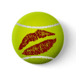 Tennis ball kiss buttons