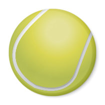 Tennis Ball Magnet