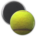 Tennis ball magnet magnet