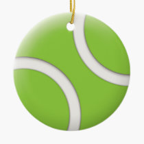 Tennis Ball Ornament ornaments