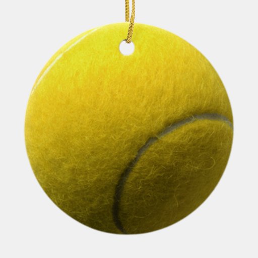 Tennis Ball Ornament Zazzle
