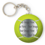 tennis ball photo keychains