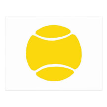 Tennis Ball Post Cards