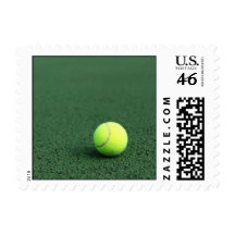 Tennis Ball Postage Stamps