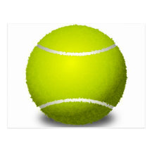 Tennis Ball Postcard