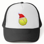 Tennis Ball (Santa Hat)