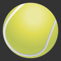 Tennis Ball Sticker stickers