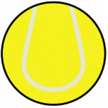 Tennis Ball Wall Sculpture Photo Sculpture