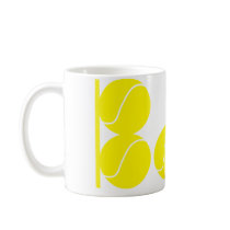 Tennis balls mugs