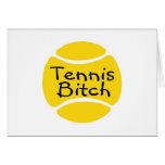 Tennis Bitch Greeting Cards