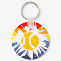 Tennis Break keychains by imagewear Tennis Break keychains