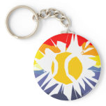 Tennis Break Keychains