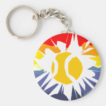 Tennis Break Keychains