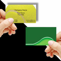 Tennis Business Cards