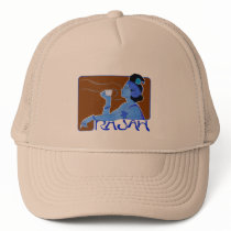 Tennis Cap: Vintage Rajah Coffee hats by VintageCabaret Tennis Cap: Vintage Rajah Coffee hats