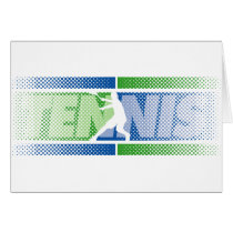Tennis Cards in different designs cards