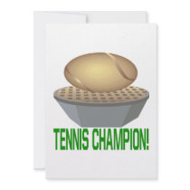 Tennis Champion Announcements