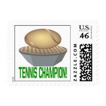 Tennis Champion Stamp