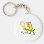 Tennis Chick Key Chain