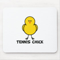 Tennis Chick mousepads