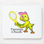 Tennis Chick Mousepad