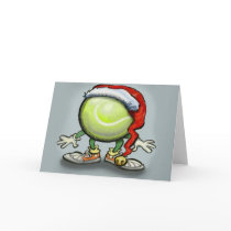 Tennis Christmas cards by FunGraphix Tennis Christmas cards