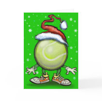 Tennis Chrsitmas cards by FunGraphix Tennis Chrsitmas cards