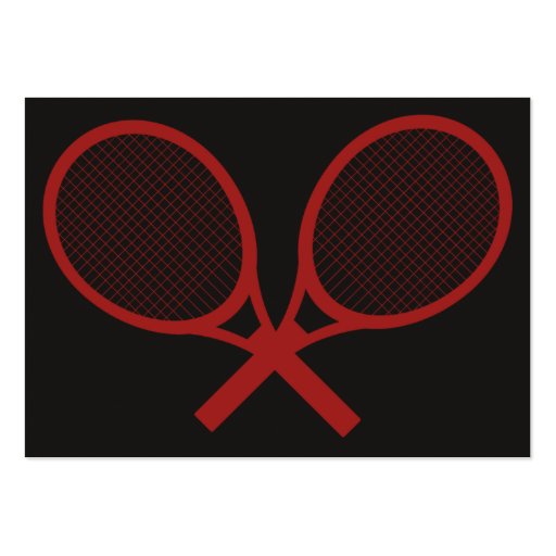 Tennis - Chubby Business Cards (back side)