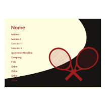 Tennis - Chubby business cards