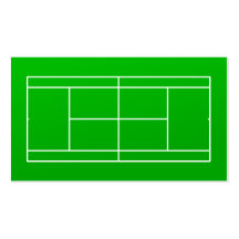 Tennis Coach Business Card