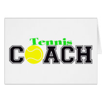 Tennis Coach cards by LushLaundry Tennis Coach cards