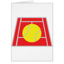 tennis court icon cards