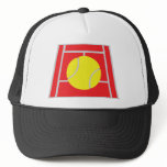tennis court icon hats